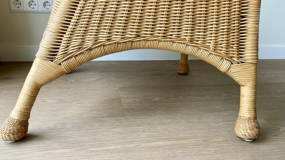 Image 1 of Oerdegelijke rotan fauteuil 