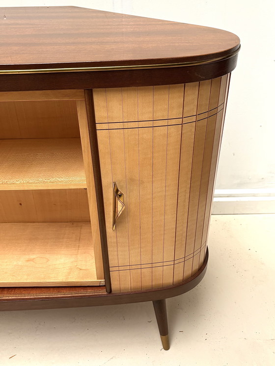 Image 1 of Sesame Bar Bookcase and Hidden Dry Bar
