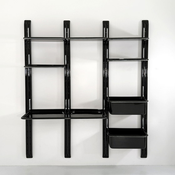 Image 1 of Speedy Bookcase by Alberto Rosselli for Saporiti, 1970s