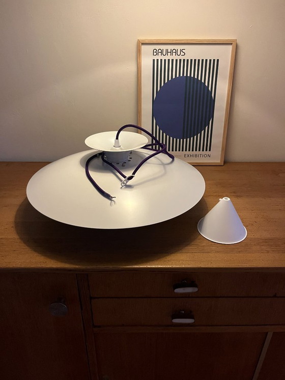 Image 1 of Lampada a sospensione vintage Danish Form Light 52511 - stile Louis Poulsen