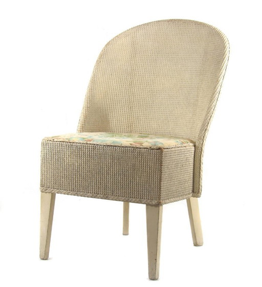 Sedia in stile Lloyd Loom Studio con cassetto