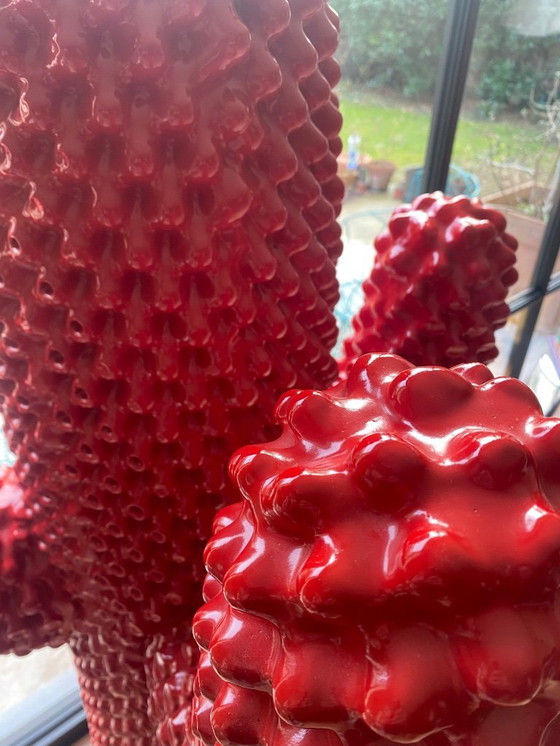 Image 1 of Gufram Cactus rosso edizione limitata!