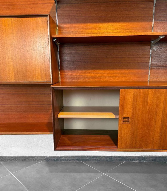 Image 1 of Vintage mid century Scandinavisch design wandmeubel