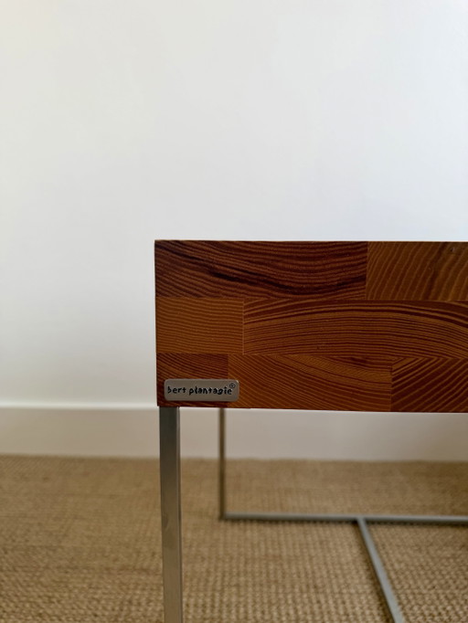 2x Bert Plantagie Bijzettafeltje – Wood, rvs (photo 2 of 7)