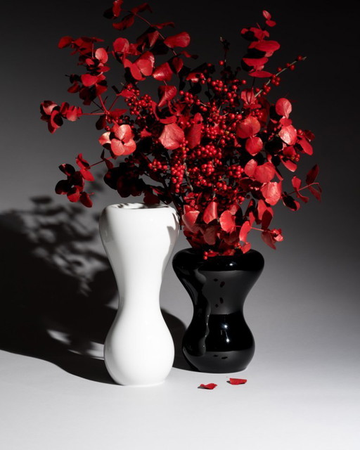 Rosenthal Studio-Line “Baobab” XL Vase Duo Emmanuel Babled France/Italy 1990s