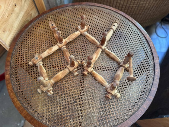 Wandgemonteerde Kapstok, jaren 30 – Kapstokken, Hout, Rustic (photo 4 of 7)