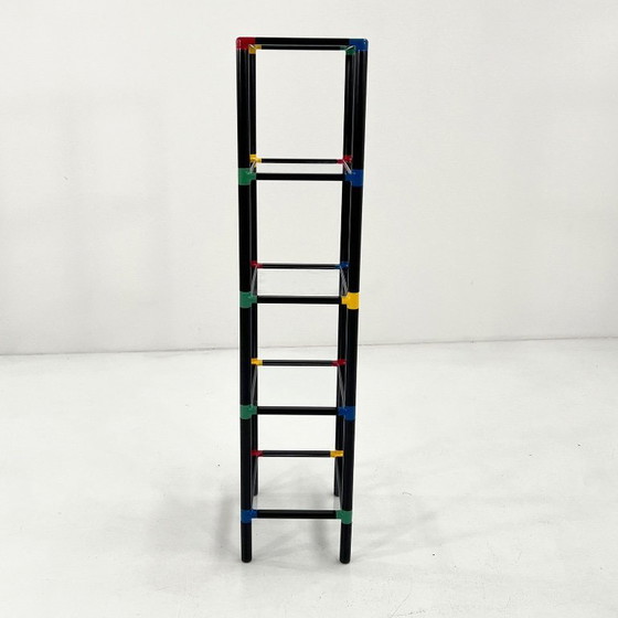 Image 1 of Étagère modulaire postmoderne sur pied, années 1980