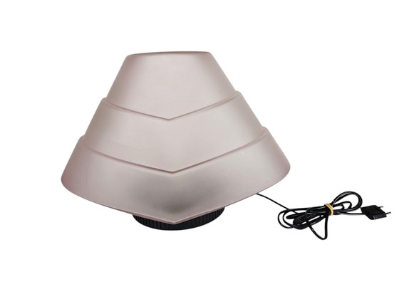 Image 1 of Produttore: Indoor Designer: Hans von Kier Modello: Chiocciola Periodo: anni '90 Materiale: Vetro, alluminio pressofuso e po