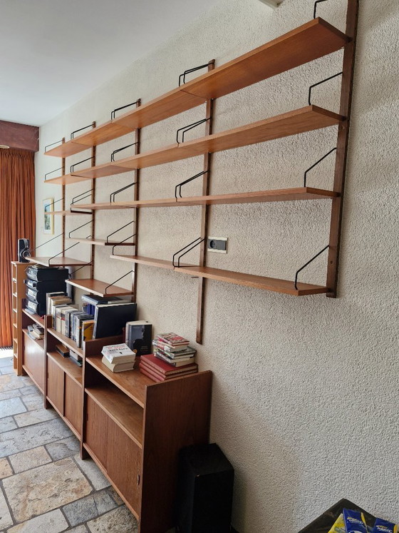 Vintage Teak Wandmeubel – Poul Cadovius 'Royal System' – Wandkast, Wood (photo 7 of 8)