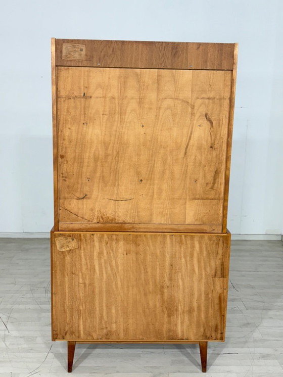 Image 1 of Zeer mooie vintage vitrinekast, dressoir, opbergkast, woonkamerkast, kledingkast