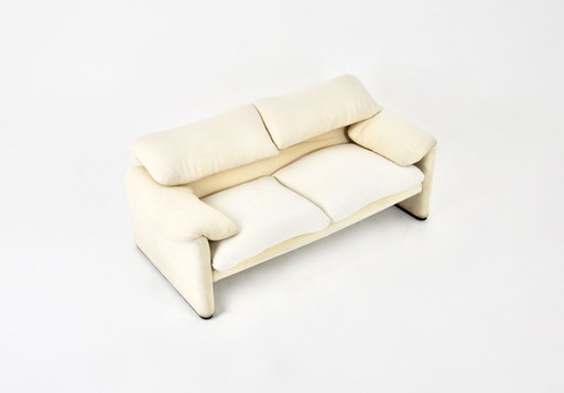 Maralunga Sofa von Vico Magistretti für Cassina, 1970er Jahre