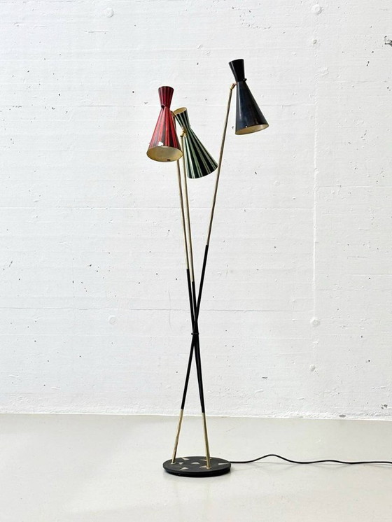 Image 1 of Lampadaire Mid Century de Lumenform, années 1960
