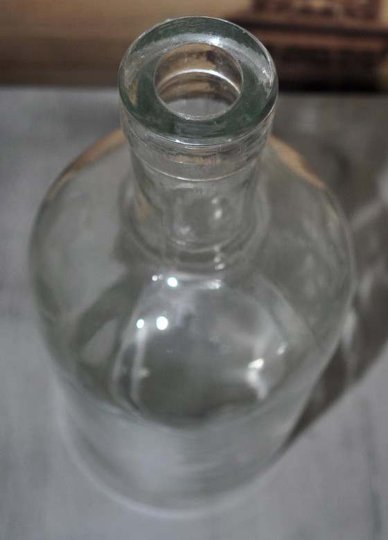 Doorzichtige Glazen Fles, jaren 50 – Glazen & Karaffen, Vintage (photo 3 of 5)