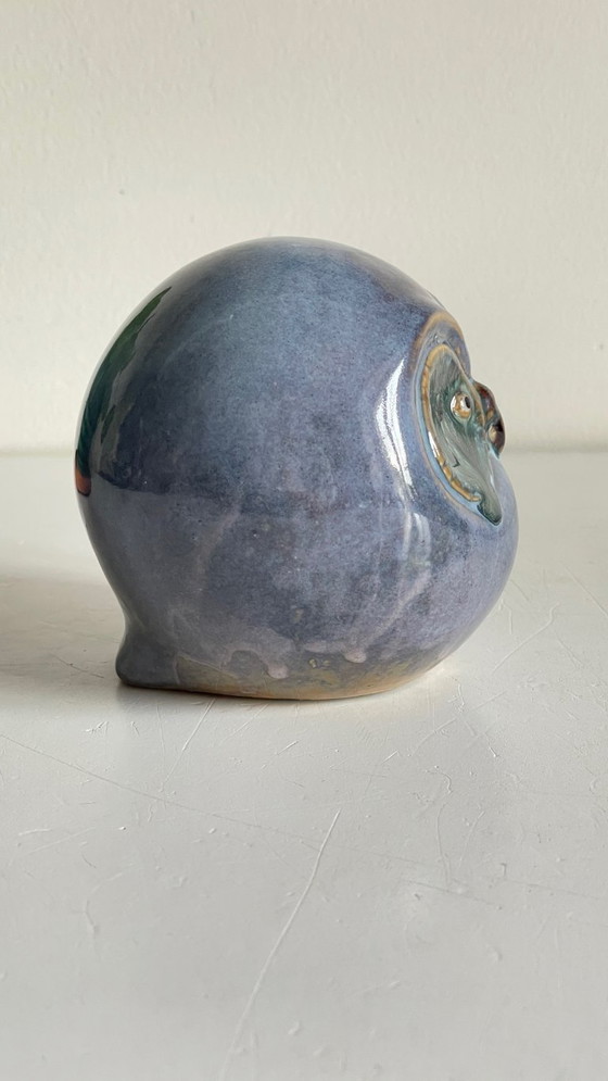 Image 1 of Vintage Handmade Ceramic Owl
