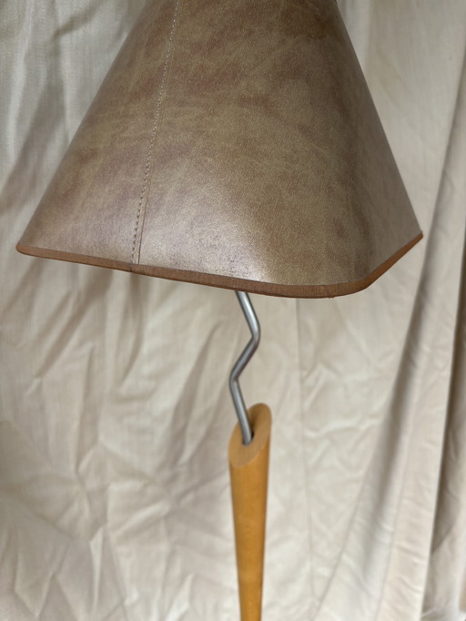Vintage Deens design vloerlamp 