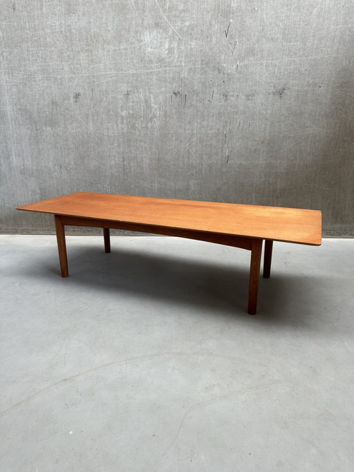Vintage Danish teak coffee table from the 1960s