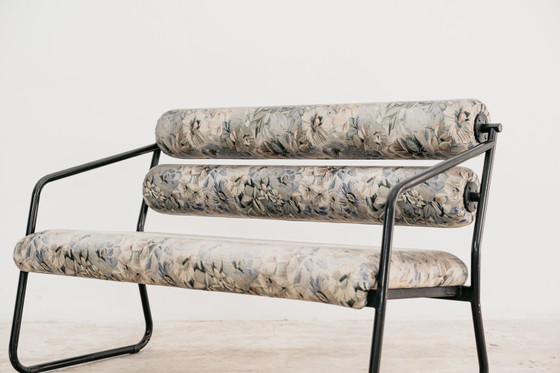 Image 1 of Memphis Style 1980s Postmodern Two-Seater Sofa