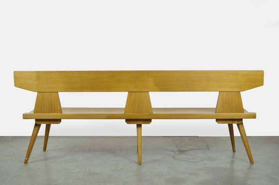 Image 1 of Dänische handgefertigte Vintage-Bank von Jacob Kielland-Brandt, 1960er Jahre