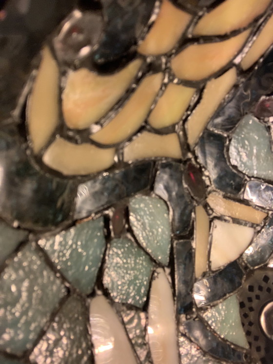 Image 1 of Tiffany style tafel lamp 