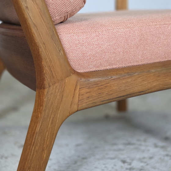 Image 1 of Deux fauteuils lounge danois vintage Ole Wanscher « Senator » des années 1960