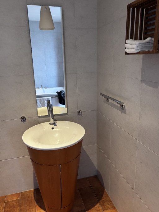Starck for duravid lavabo con espejo a juego