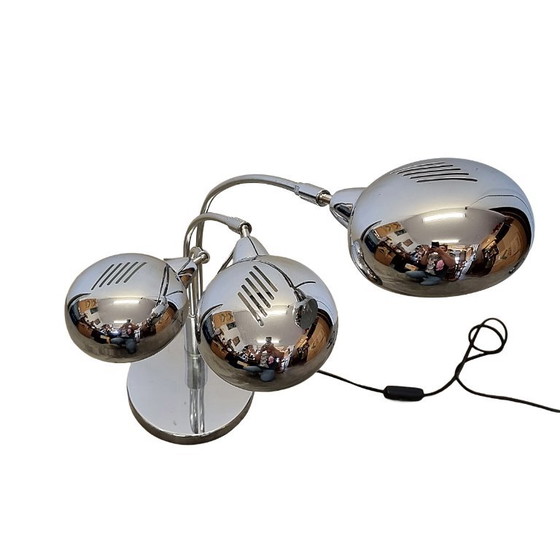 Space Age Style Modern Table Lamp – Chrome (photo 2 of 8)