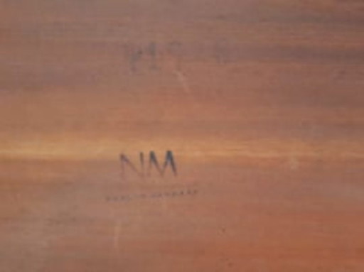 Vintage Deens Design Bureau | NM made in Denmark| Massief Teak| 5 Laden | 2 uitschuifplankjes | Made in Denmark