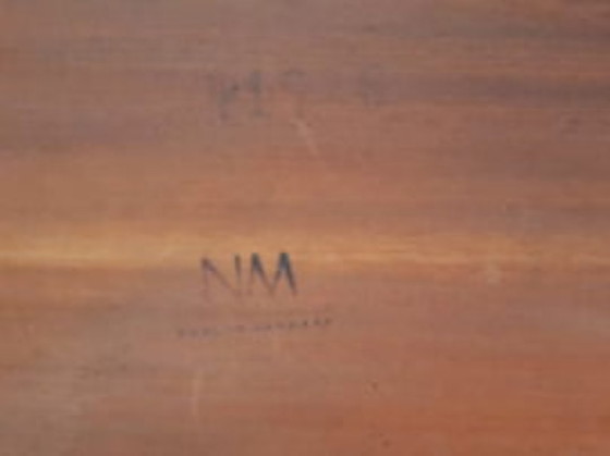 Image 1 of Vintage Deens Design Bureau | NM made in Denmark| Massief Teak| 5 Laden | 2 uitschuifplankjes | Made in Denmark