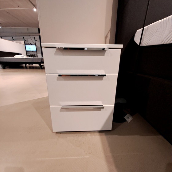 Image 1 of Nolte Consuelo 700 bedside table polar white 3 drawers