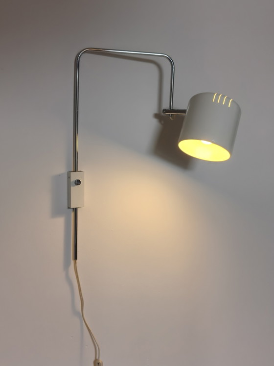 Image 1 of Herda mid century wandlamp, booglamp