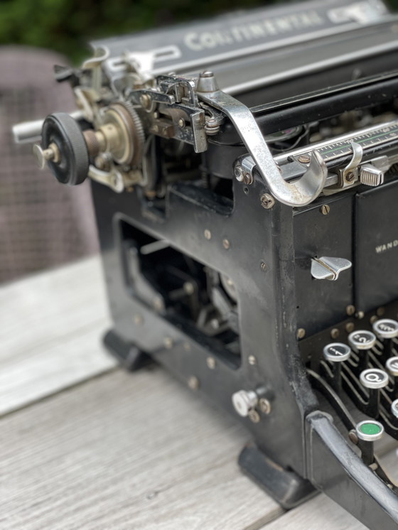 Image 1 of Voll funktionsfähige Wanderer Continental Schreibmaschine 1922 Berlin - gereinigt und geölt