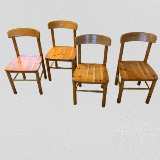 Image 1 of Ensemble de salle à manger en pin