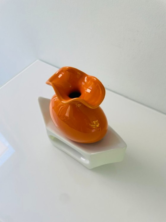 Image 1 of Unique ceramic designer vase – modern sculptural design