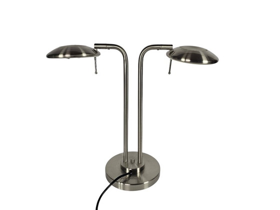 Image 1 of Boxford Holland - Jan des Bouvrie - lampe de table - laiton - métal - signée - années 1980