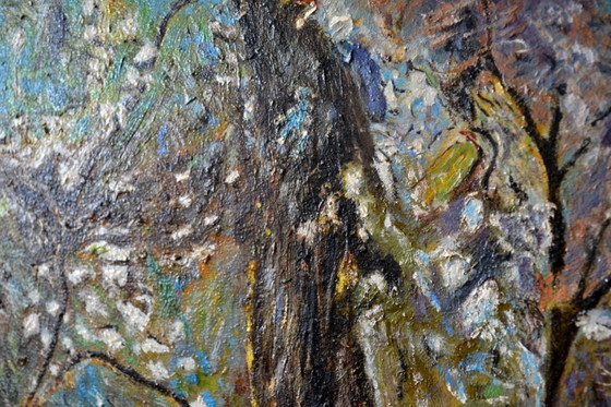 Image 1 of Impressionist Style Painting Reproduction of Pissarro