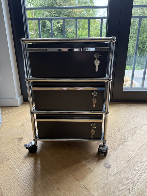 USM Haller rolcontainer (3 laden)