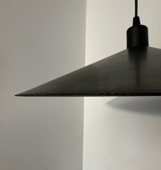 Image 1 of Lámpara colgante de metal microperforado de los años 60