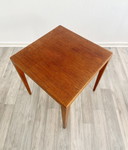Table d'appoint en teck Severin Hansen pour Haslev – Mid Century Modern

