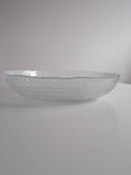 Iittala Solaris grand saladier plat Tapio Wirkkala rare
