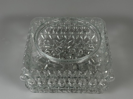 Plafoniera o lampada da parete anni '60 '70 Bubble Glass Germany Space Age Design – Plafoniere, Metallo (photo 13 of 17)