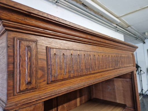Shelf bookcase kitchen shelf Wilhelminian era