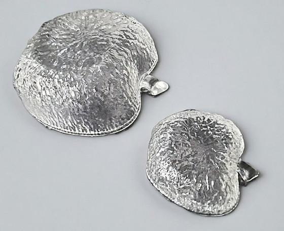 Image 1 of Set of 7 Vintage Covetro Apple Glass Bowls - Unique Retro Set!