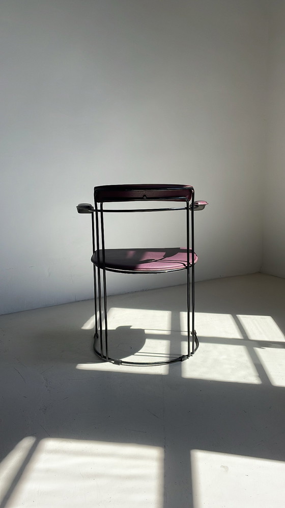 Image 1 of Arrben Italy Stühle lila schwarz