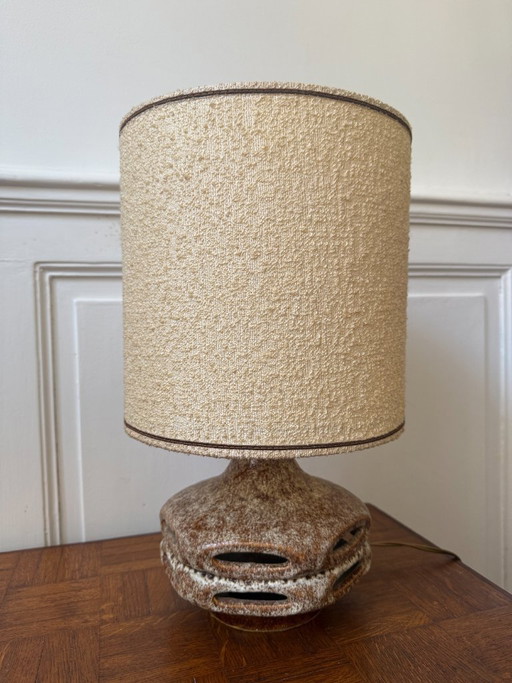 Fat Lava ceramic lamp - Mid century 1970