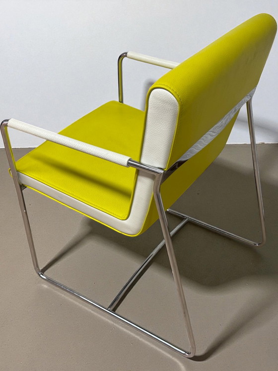 Image 1 of Leolux Spring dining chairs (set of four)