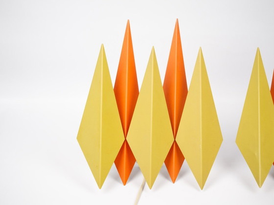 Image 1 of Paire d'appliques vintage danoises Diamant par Holm Sorensen, 1960s