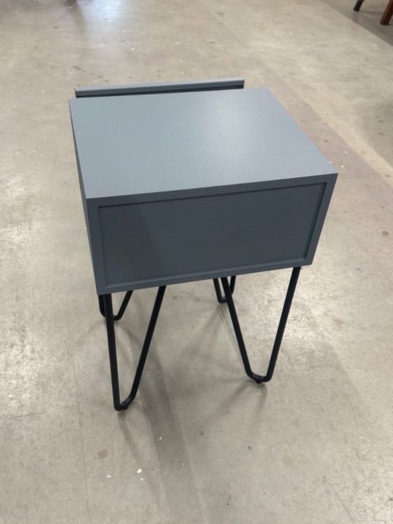Image 1 of 2 x pixel  nachtkastje cool grey auping