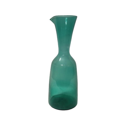 Caraffa per acqua verde vintage