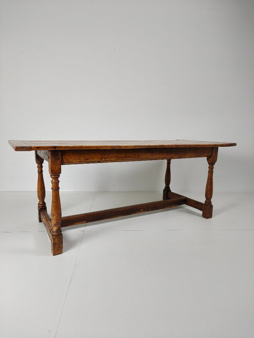 bellissimo tavolo da pranzo antico francese