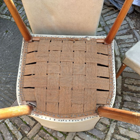 Seltenes 15-teiliges Set De Coene Design-Stühle (1960er Jahre). – Esszimmerstühle, Skai (photo 9 of 14)